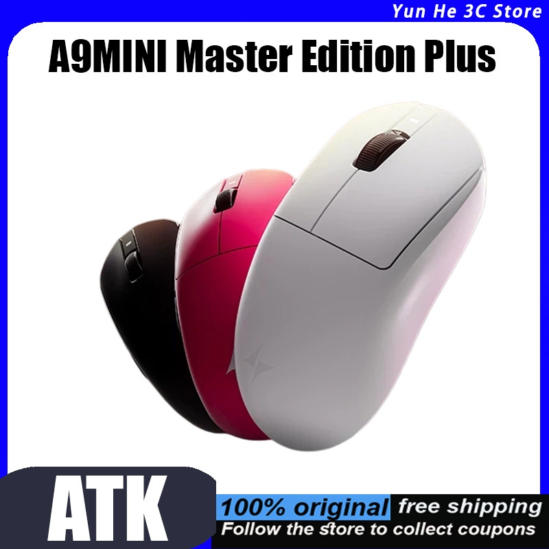 Esports Gaming Platform - ATK Dragonfly A9 Mouse Nirkabel Tri-mode