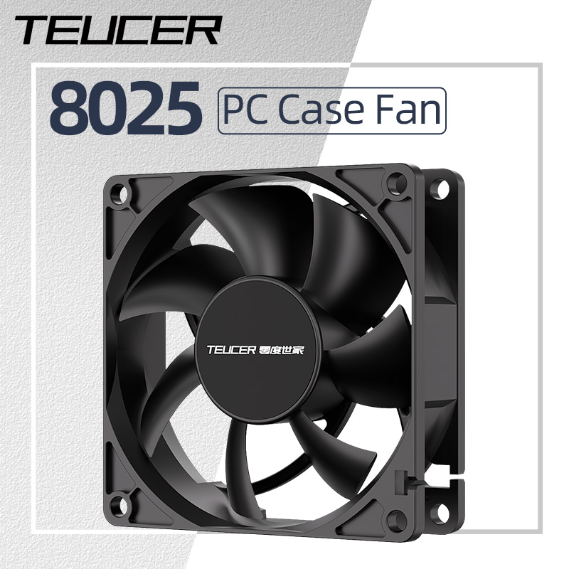 Esports Gaming Fan - Teucer 8025 Kipas Casing PC 12V