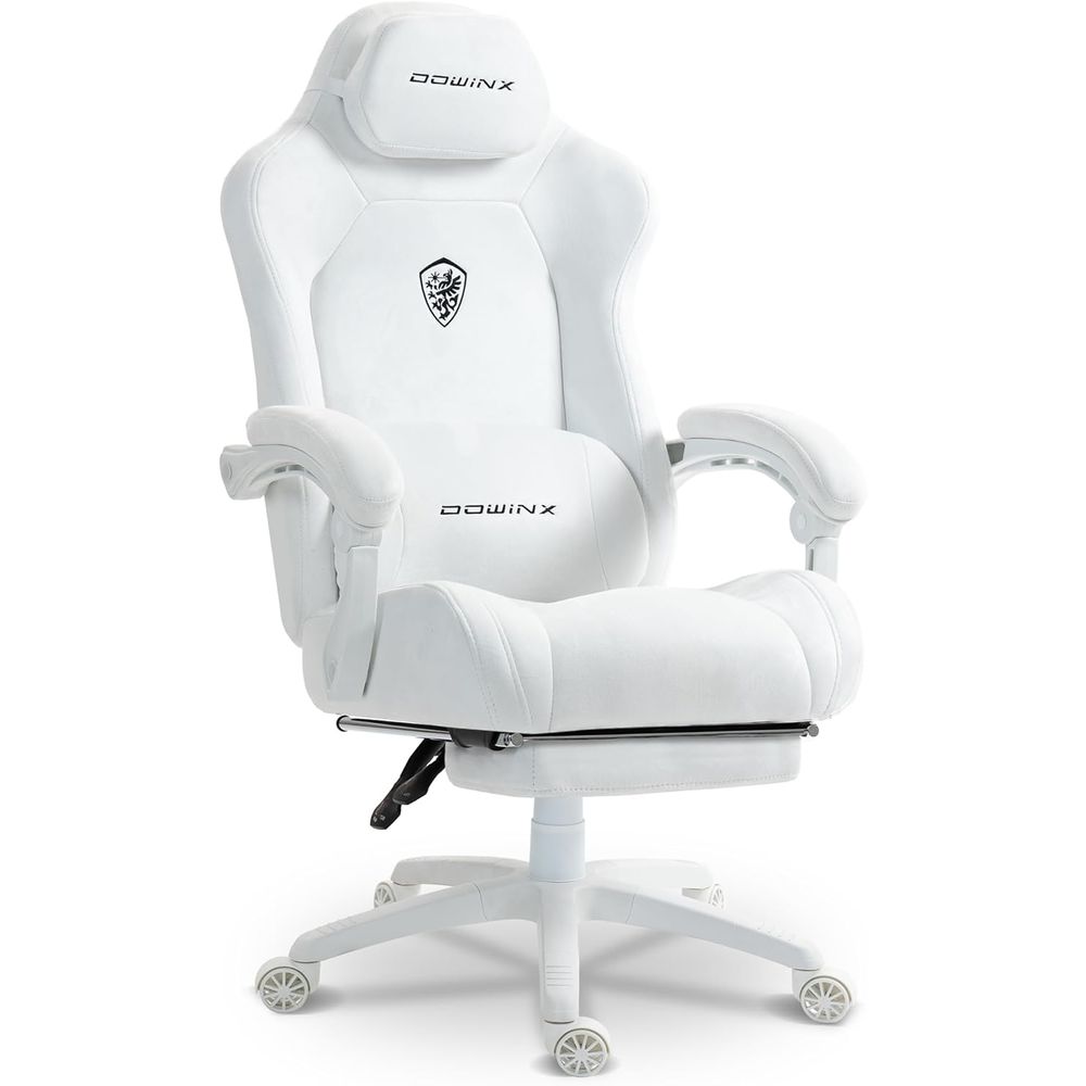 Gaming & Esports District - Kursi Gaming Ergonomis Berbahan Suede dengan