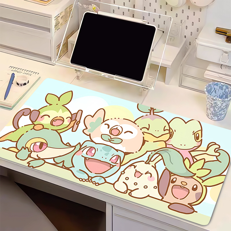 Esports Gaming Mouse Pad - Alas Mouse Permainan Pokemon Alas Keyboard