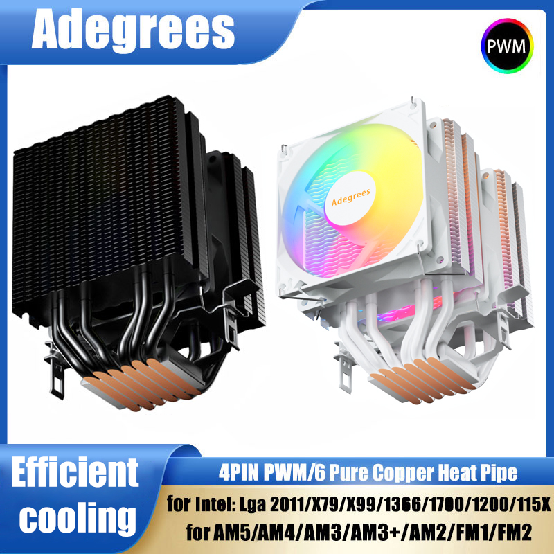 Esports Gaming Fan - Pendingin Udara CPU AM4 6 Pipa