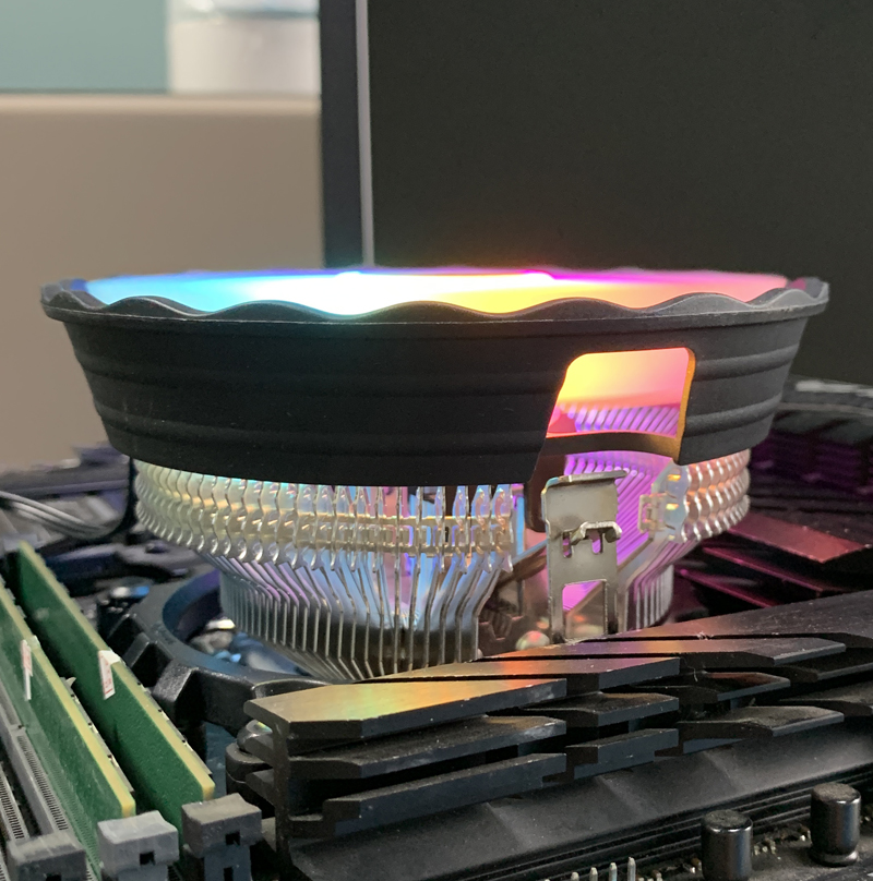 Pendingin Udara CPU RGB 90Mm K - Esports Gaming Fan ulasan dan harga