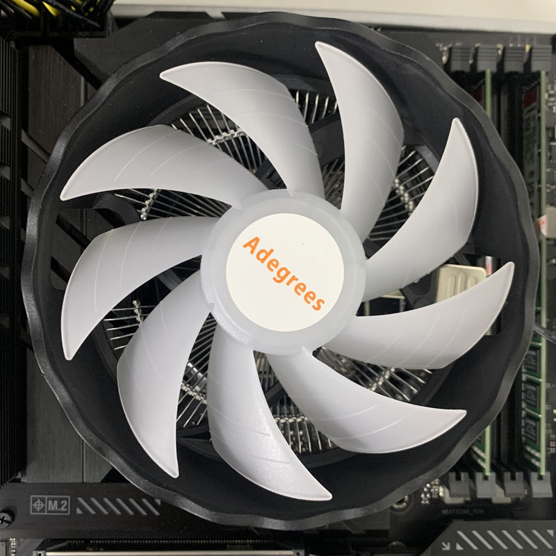 Pendingin Udara CPU RGB 90Mm K - Esports Gaming Fan ulasan dan harga