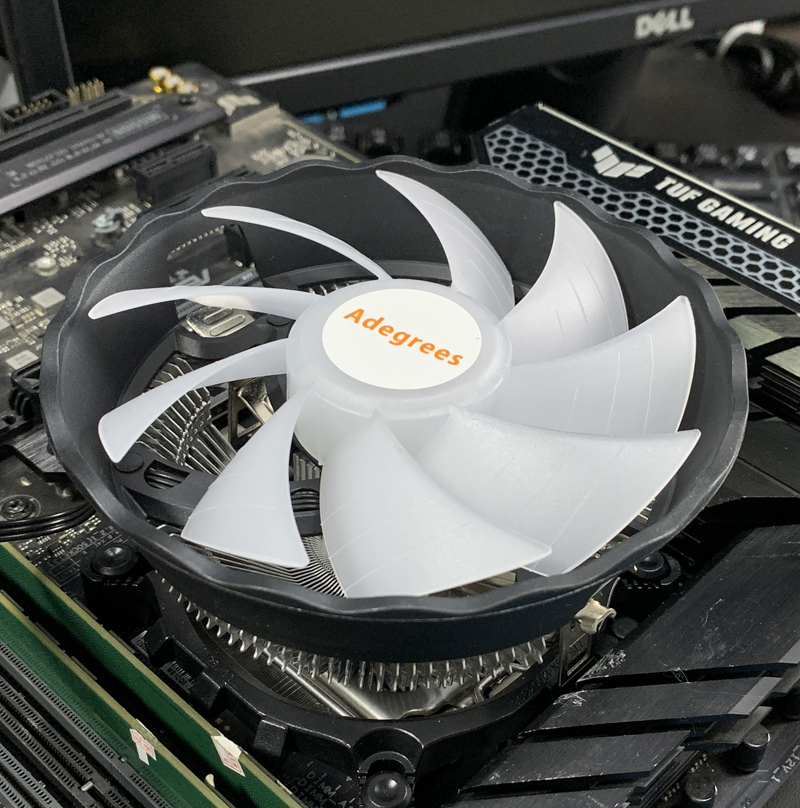 Pendingin Udara CPU RGB 90Mm K - Esports Gaming Fan ulasan dan harga