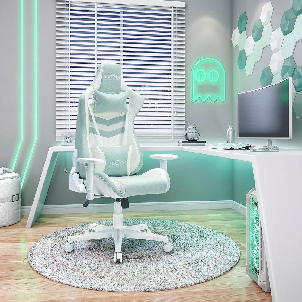 Kursi Gaming Kain Berlapis-lap - Gaming & Esports District ulasan dan harga