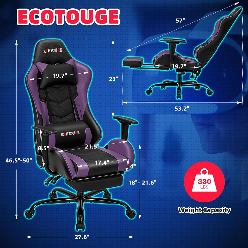 Kursi Gaming Bergaya Balap den - Gaming & Esports District ulasan dan harga