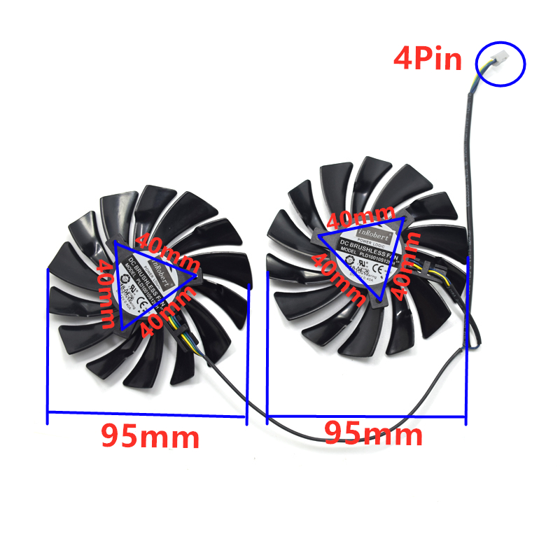 2 Buah 95Mm PLD10010S12HH Kipa - Esports Gaming Fan ulasan dan harga
