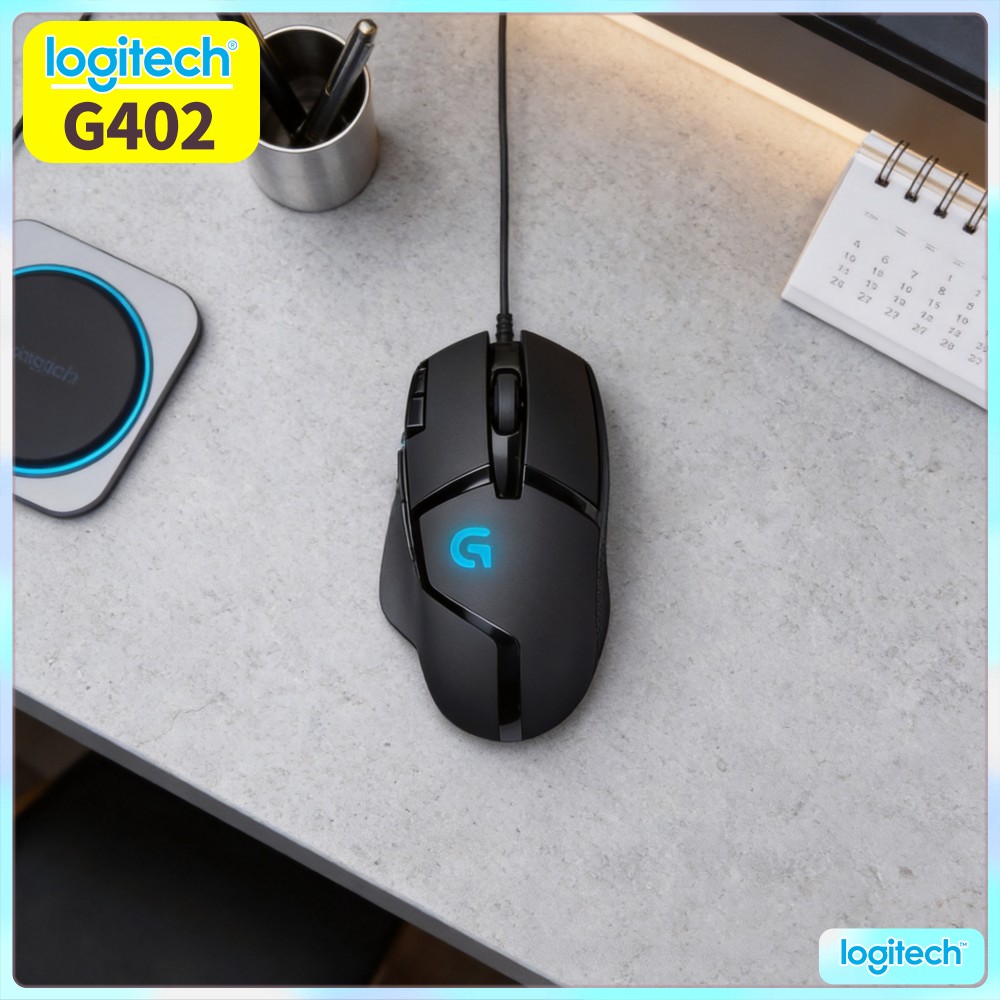 Logitech G402 Hyperion Fury Ga - Esports Gaming Training ulasan dan harga