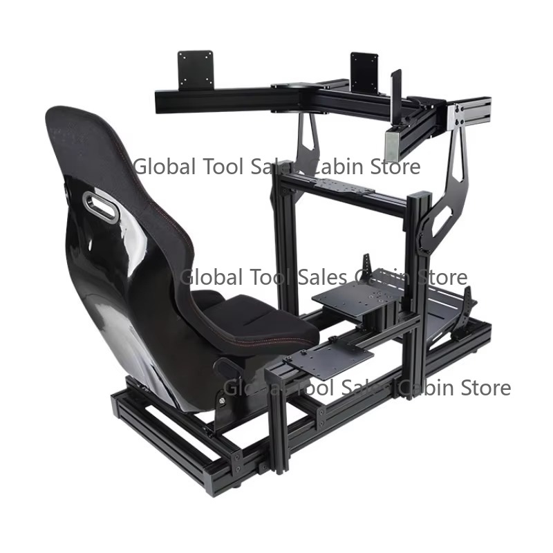 Kokpit Sim Racing Bingkai Alum - Esports Gaming Training ulasan dan harga