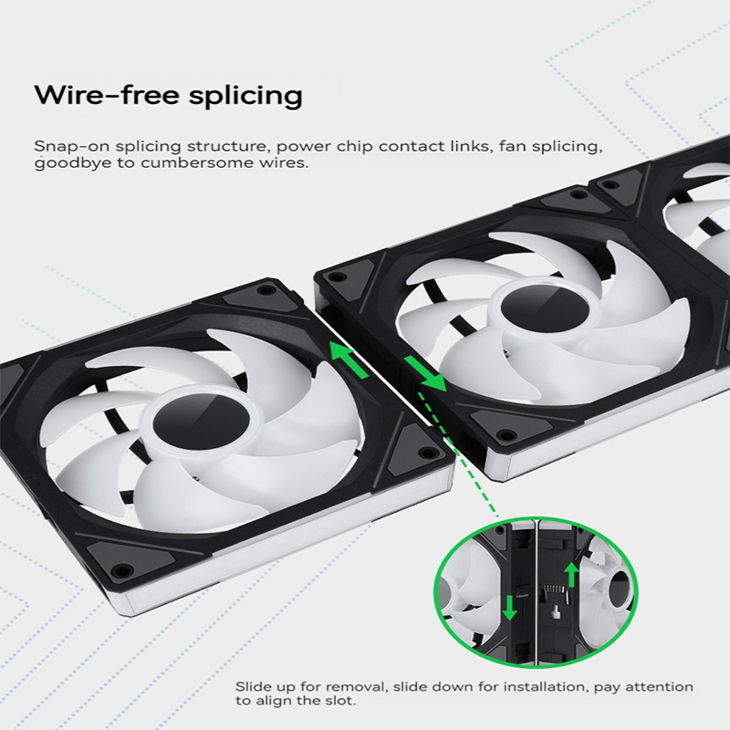 TEUCER casing kipas pendingin  - Esports Gaming Fan ulasan dan harga