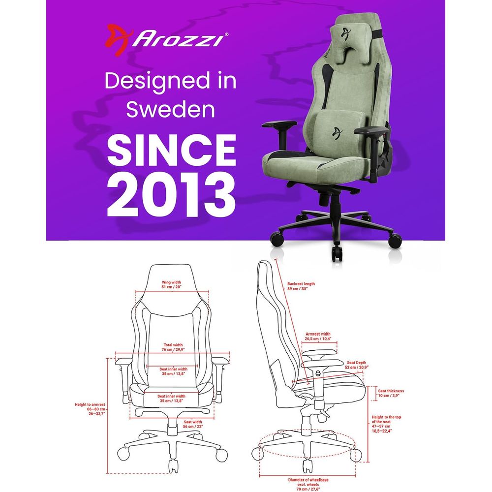 Kursi Gaming Ergonomis Besar d - Gaming & Esports District ulasan dan harga