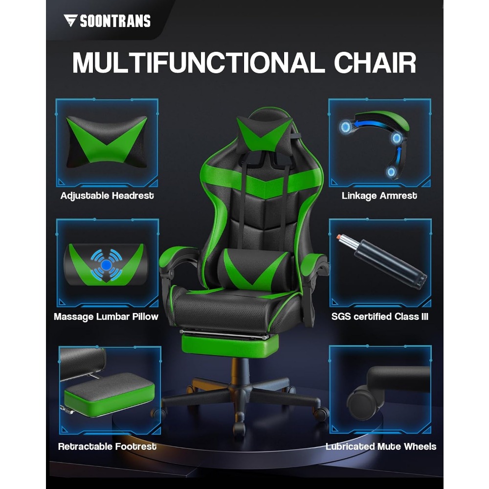 Kursi Gaming Ergonomis dengan  - Gaming & Esports District ulasan dan harga