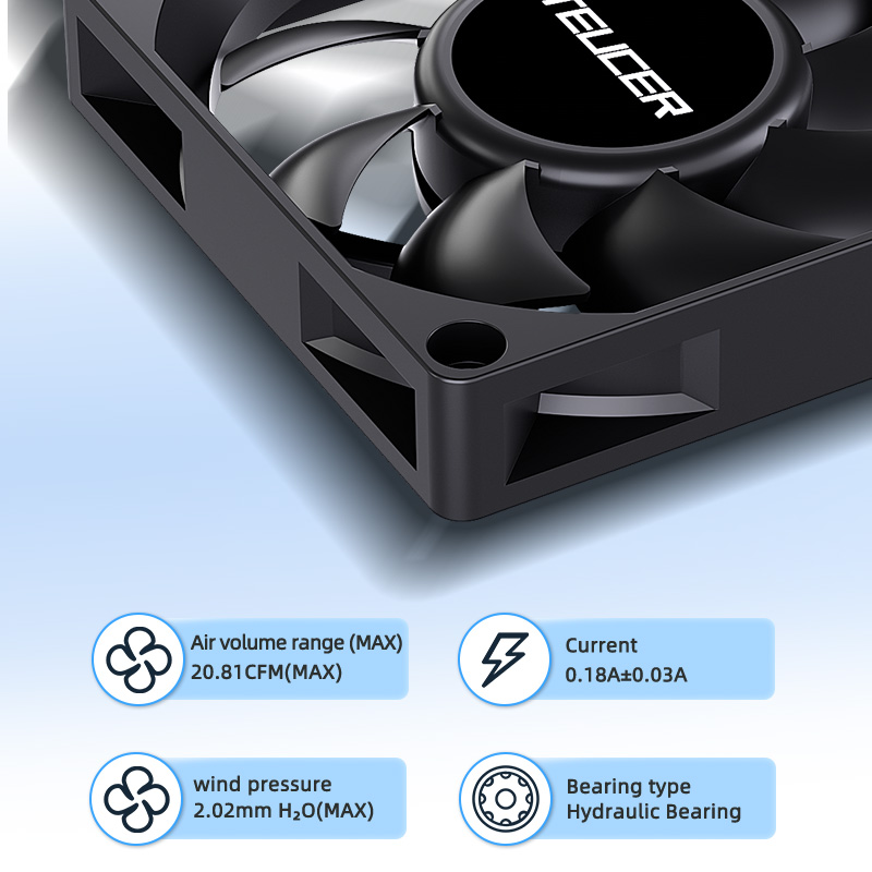 Teucer UT-7015 7Cm Kipas Pendi - Esports Gaming Fan ulasan dan harga