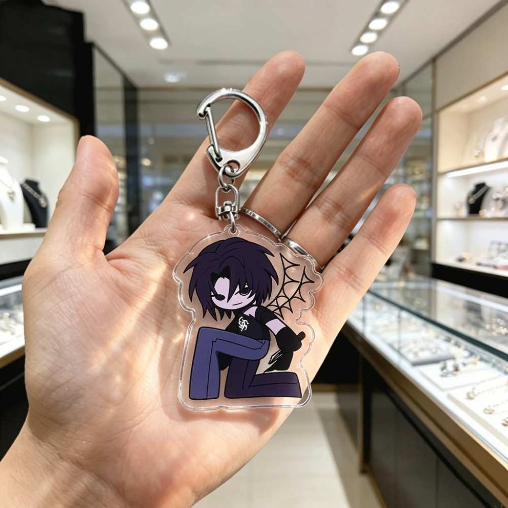 Gantungan Kunci Kartun Chibi L - Esports Gaming Fan ulasan dan harga
